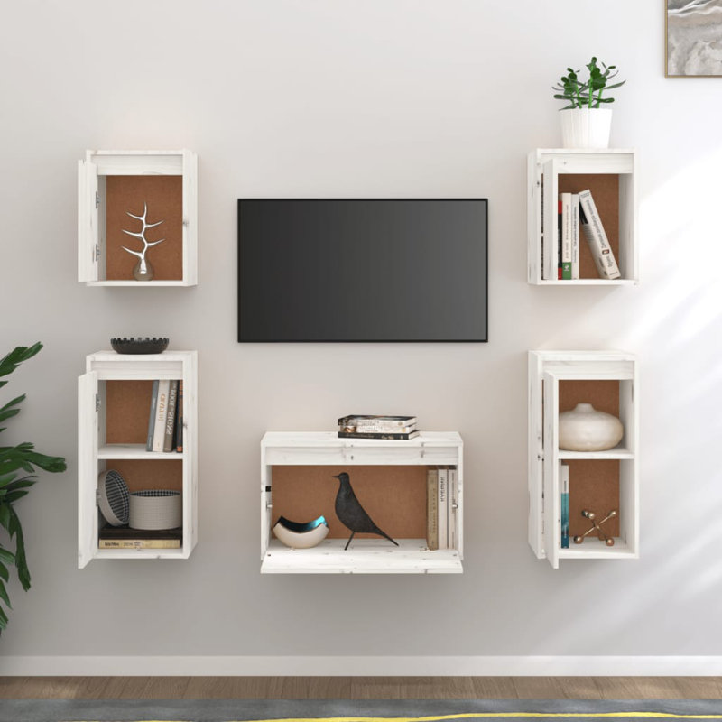 Arnott Unfinished Entertainment Centre, White