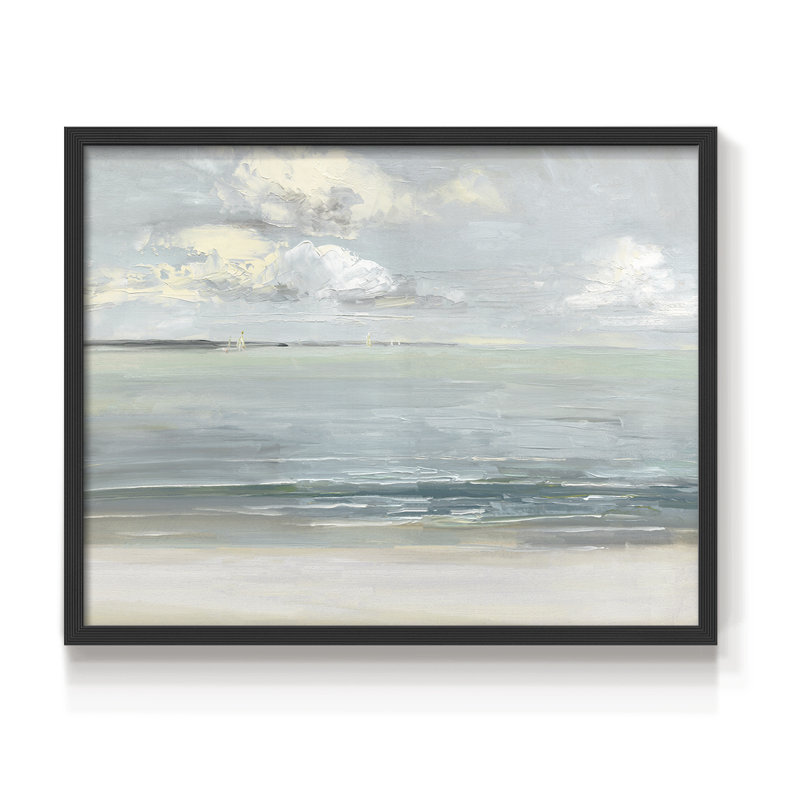 Serene Sound -Framed Print - Restickable, H 11 po x l 14 po, Noir, noir, noir, noir