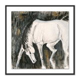 White Horse I Print by Donna Bernstein