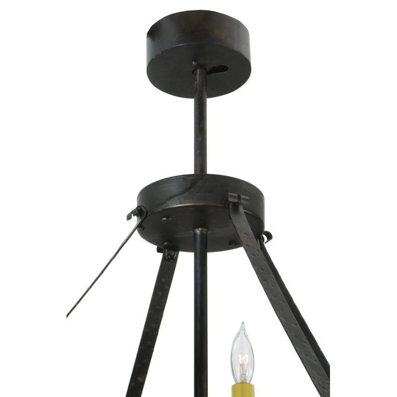Rustic Lodge 16 - Light Chandelier