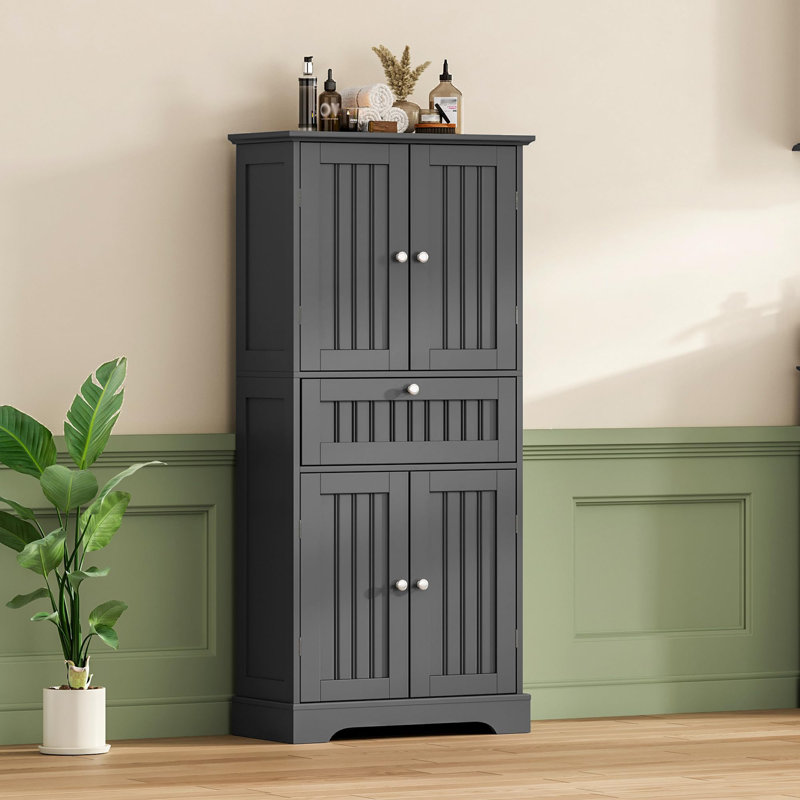 Armoire de salle de bain 51 po, Noir