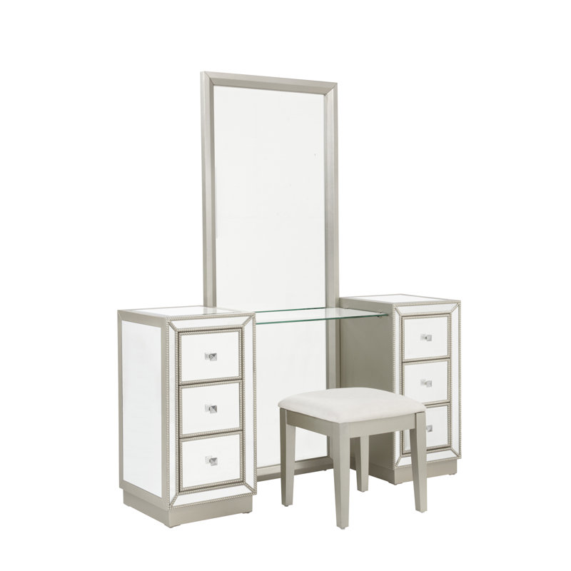 Ensemble de meuble-lavabo avec miroir Fonzo