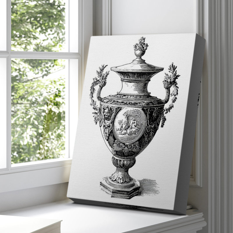 Toile tendue abstraite avec châssis de galerie CCXVI - Prêt à être accroché, H 18 po x l 12 po