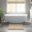 Tapis pour salle de bain 100% coton réversible 100% coton 24 x 60 po avec velours moyen 0,5 po et aspect dense 1 pièce 0,5