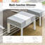 Ensemble de conversation en aluminium avec coussins 6 pièces Romio