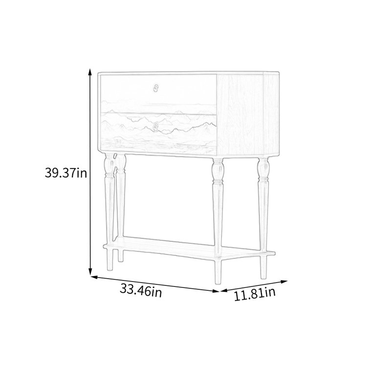 Armoire de rangement élégante avec grande capacité, Noyer