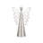 Metallic Silver Angel Decor-111682537