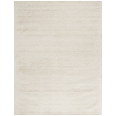 Tapis couleur sauge en laine / coton touffeté à la main Riviera