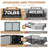 Metal Under Bed Storage Containers With Wheels,2 Pack-1022274628