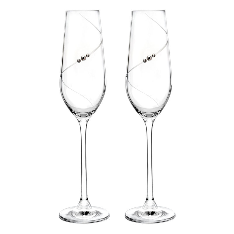 Auris 230ml Stemmed Wine Glass, Clear