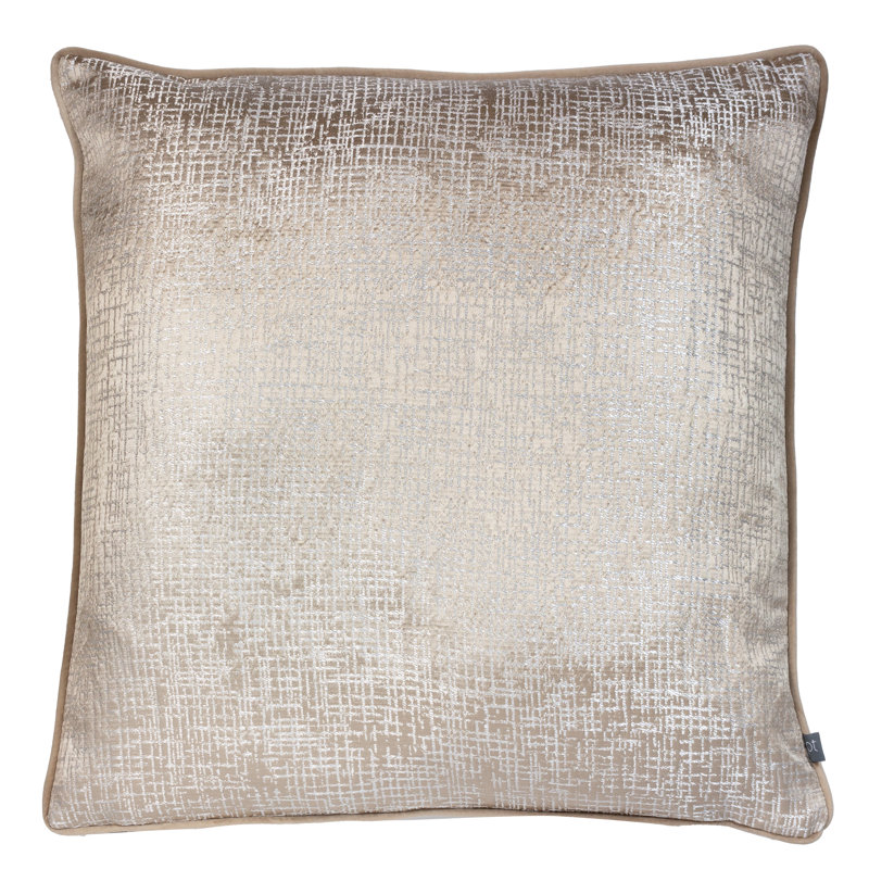 Bernd Square Throw, Feathers, Sterling