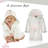 Plush Baby Ankle Bathrobe with Hood-86047729-86477745