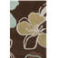Tapis à motif floral touffeté à la main Modern Art-7322745