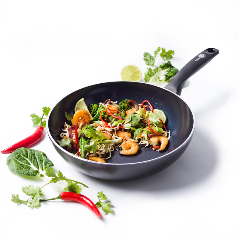 GreenPan Torino Aluminium Non-Stick 28cm/3.6 Litre Wok
