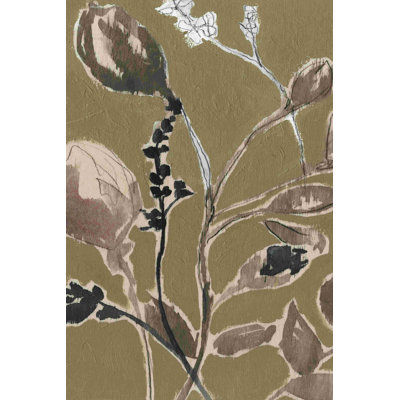 Mauve sur olive I