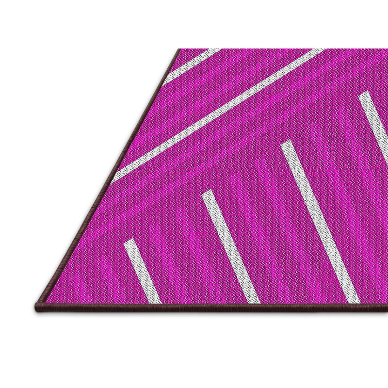 Kizer Geometric Indoor Rug, Rectangle 7' x 9'