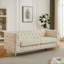 Canapés à compression, velours Chesterfield de 82,5 pouces, salon à la maison moderne