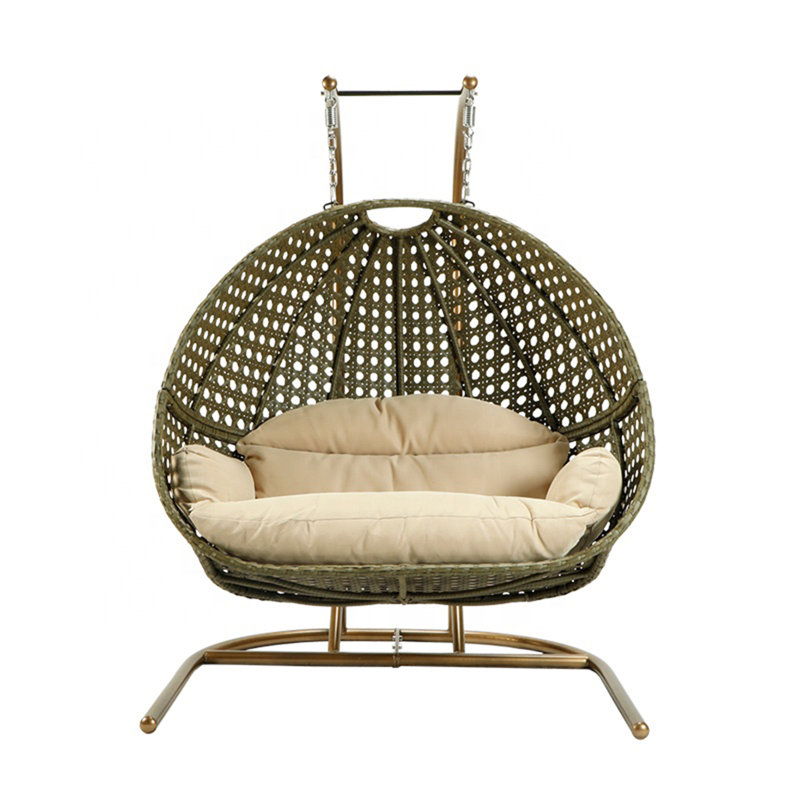 Chaise double hamac avec support
