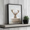 «Deer Hot Bath» par lettrage et doublure