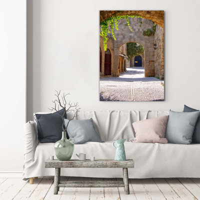 Fog Over The Forest - Wrapped Canvas Print