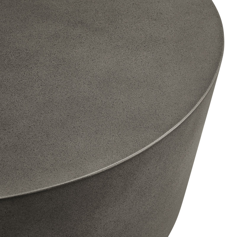 Table basse en béton Brion, Gris