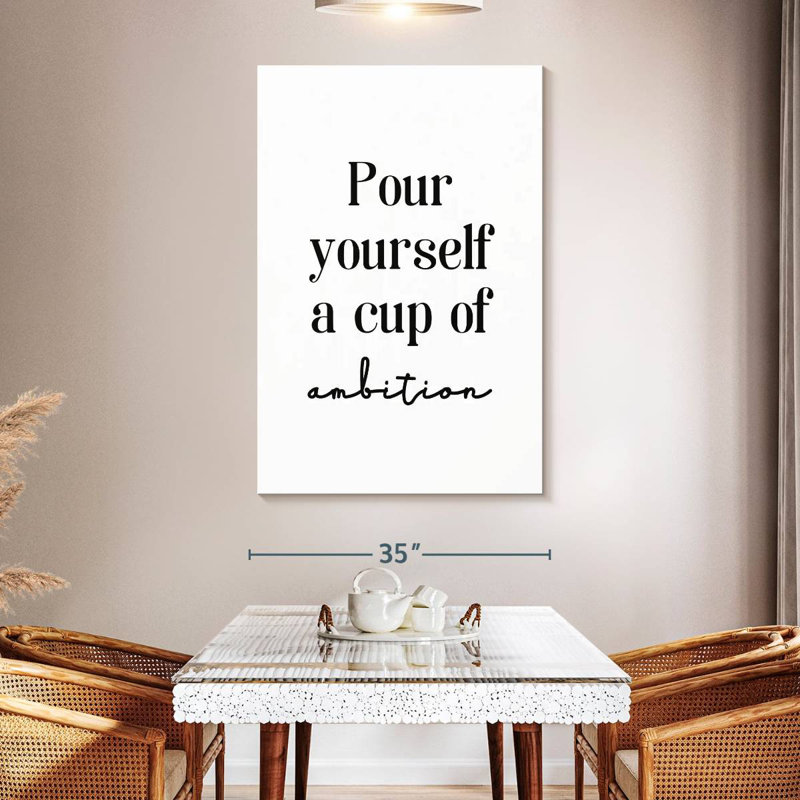 Cup Of Ambition, 51" H x 34" W