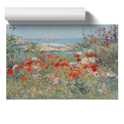Celia Thaxters Garden by Childe Hassam - Frameless Print