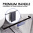 56” - 60" W x 77” H Double Sliding Frameless Glass Shower Doors |3/8" Thickened Clear Tempered Glass | Leak-Proof Precision | Durable Stainless-Steel Hardware | Easy Clean Glass-100146555