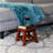 Modern Ottoman Queen Floral, White Queen-838479228