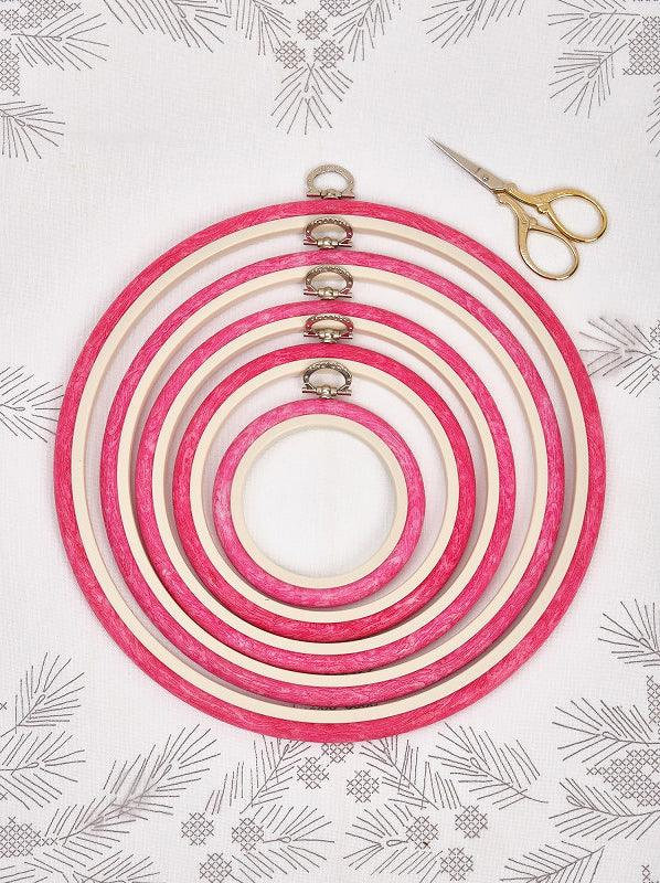 Cerceau rond rond Flexi 230-2 rose, Rose