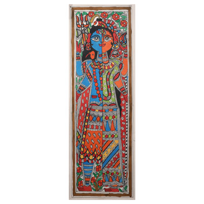 Shiva And Parvati | Handmade Paper | By Ashutosh Jha