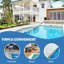 Barrière de piscine Barrière de piscine en acier inoxydable argenté 304 Acier inoxydable antirouille-114211903