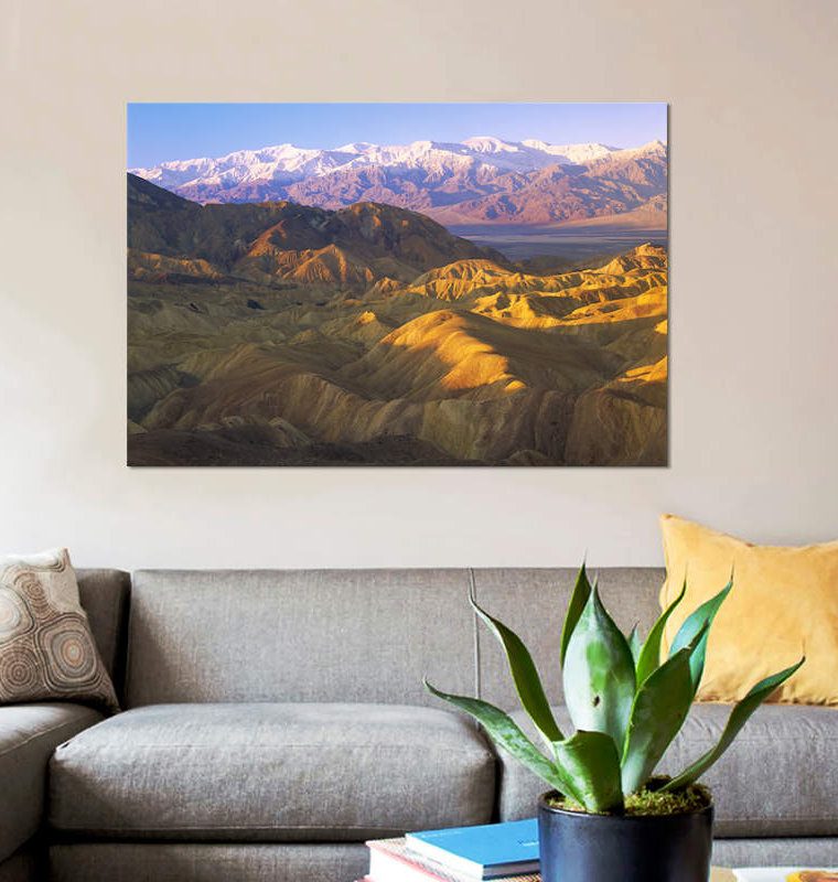 Reproduction de photo sur toile, H 8 po x l 12 po x P 0,75 po