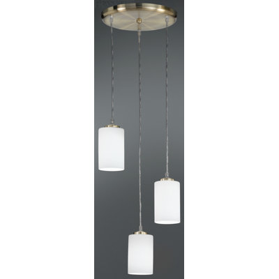 16cm H Glass Drum Wall Sconce Shade
