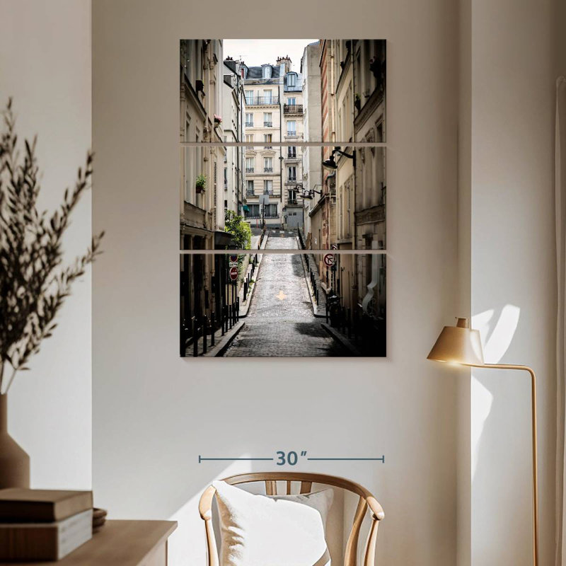 Sireci Montmartre Street II, 65" H x 42" W