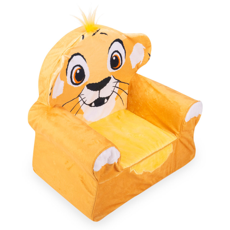 Kids 5'' Foam Chair Chair and Ottoman