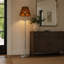 Lampe sur pied en rotin 61 po