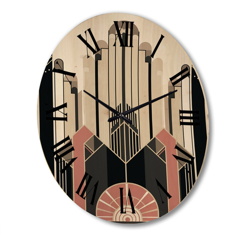 Horloge murale Art Nouveau, Très grand