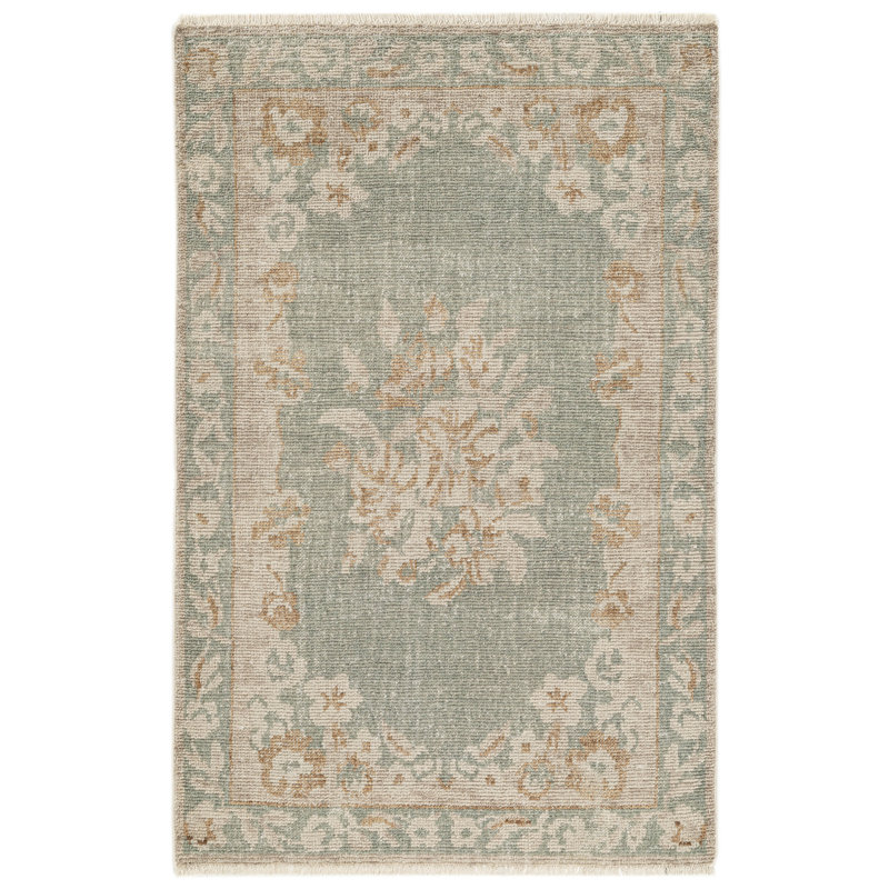 Palace Hand Knotted Wool Indoor Rug, 2'x3'