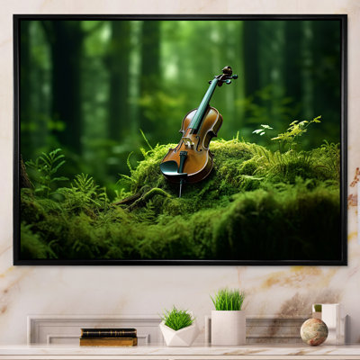 «Violin Verdure In The Forest IV», reproduction sur toile