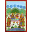 Shri Krishna dansant | Phad, peinture de Kalyan Joshi