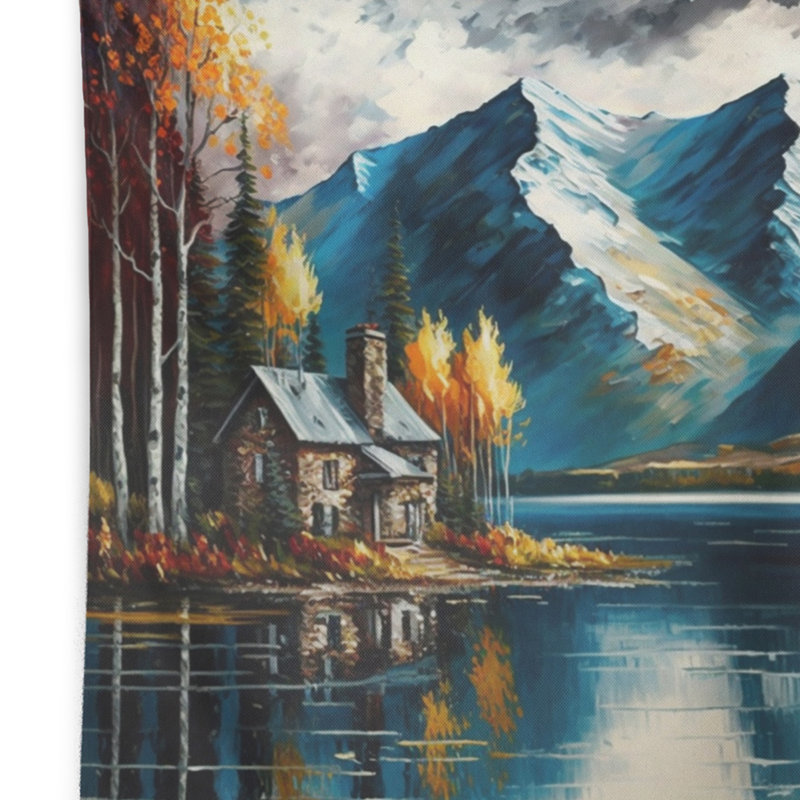 Tapisserie en polyester Polyester, H 50 po x l 60 po
