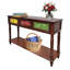 Console 47,5 po x 11 po x 33,5 po avec console et armoire de rangement en bois massif 41B1C3FBBA63457D9DCED6D60D6360F7