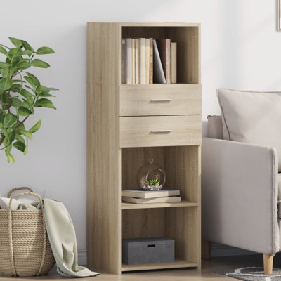 Shanesia 124cm H x 45cm W Standard Bookcase