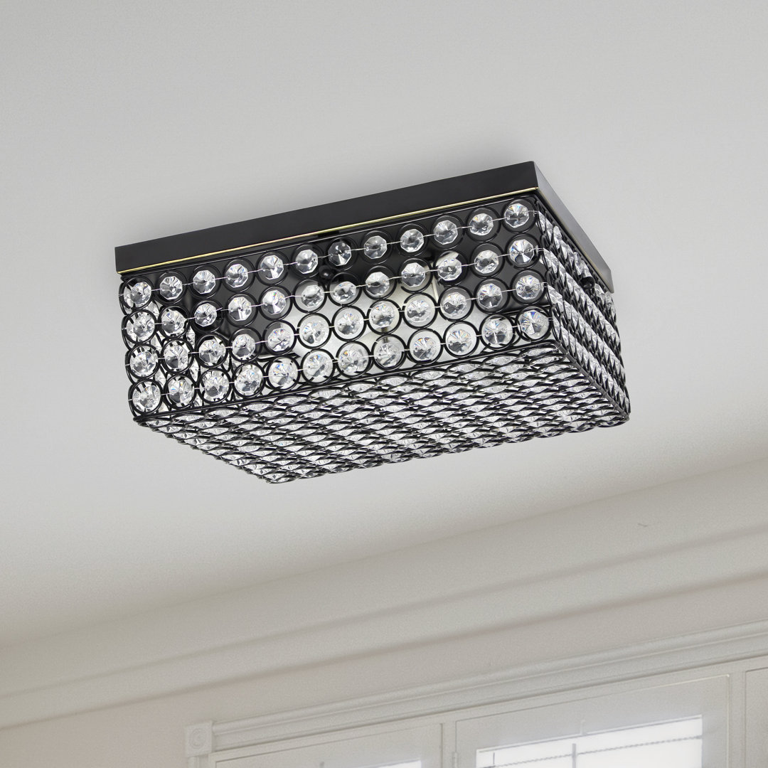 Burlin Flush Mount Willa Arlo™ Interiors Fixture 