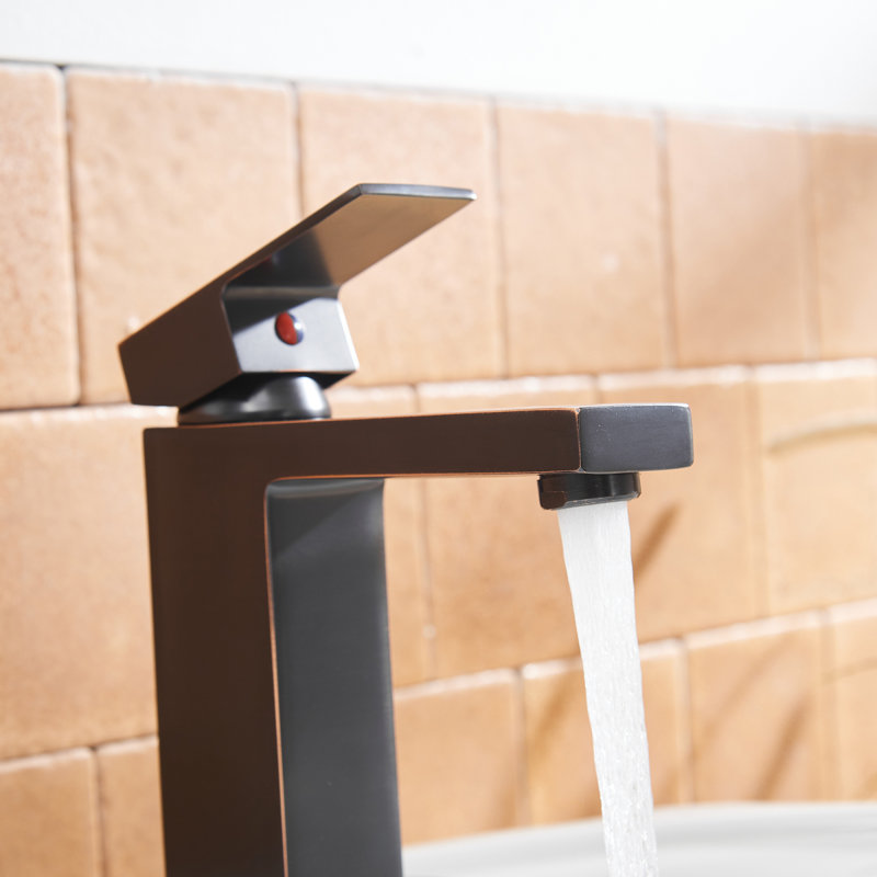 Robinet de salle de bain monotrou avec drain Griggsville