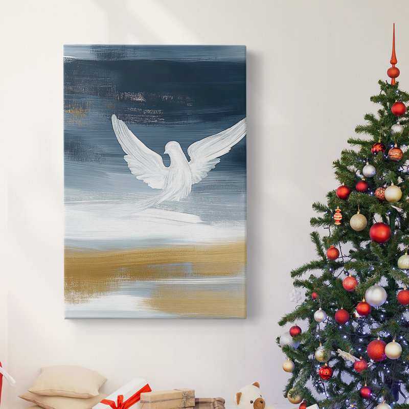 Art des Fêtes de Noël - Toile tendue avec châssis CCXVI, H 12 po x l 8 po