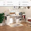 55 "55" Bureau d'angle 55 "rotatif à 360 ° 55" avec bureau 3 pièces