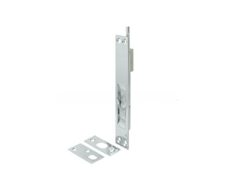 Boulon de chasse 12 po, 18 po, 24 po et 39 po Deltana 12EFB26, laiton massif en chrome poli, Chrome poli
