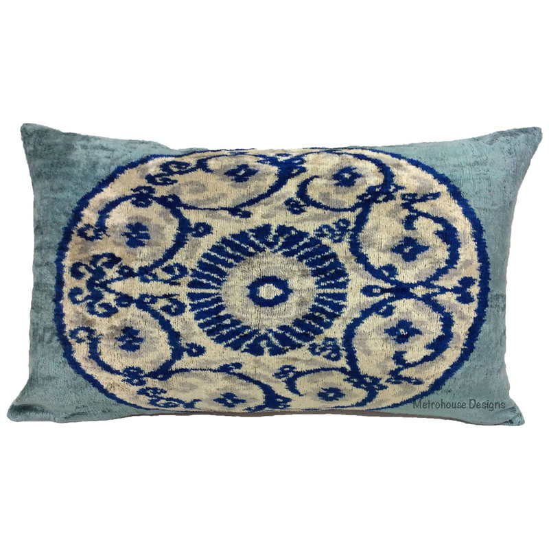 Cercle Silk Velvet Pillow Cover And Insert